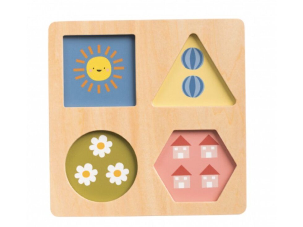 TAF TOYS PUZZLE VKLÁDACÍ TVARY PRO NEJMENŠÍ
