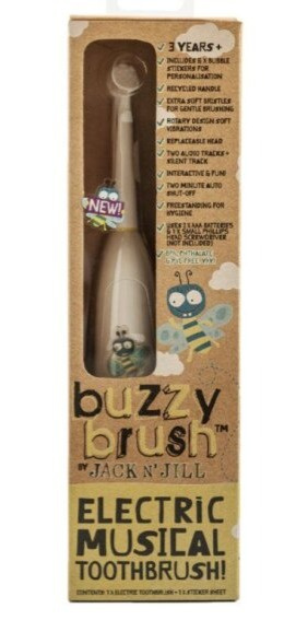 Jack N´Jill Elektrický zubní kartáček Buzzy Brush s melódií