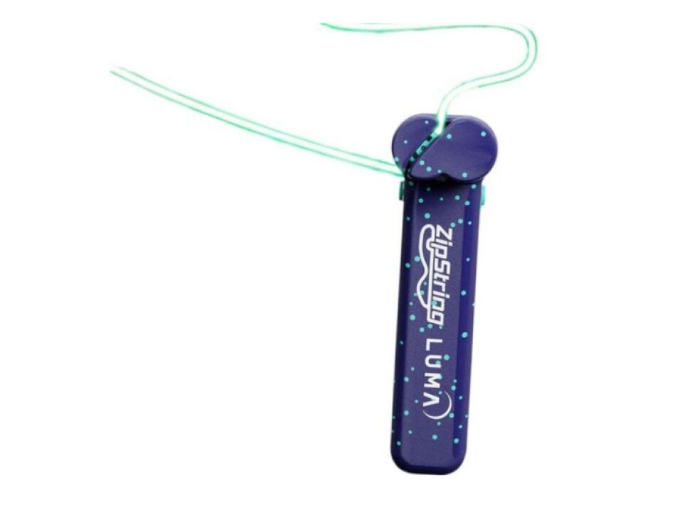 Svítící ZipString® Luma - dokonalá patentovaná hračka pro nekonečné triky a zábavu, dobíjení přes USB-C, pro děti i dospělé, 3 velikosti provázků