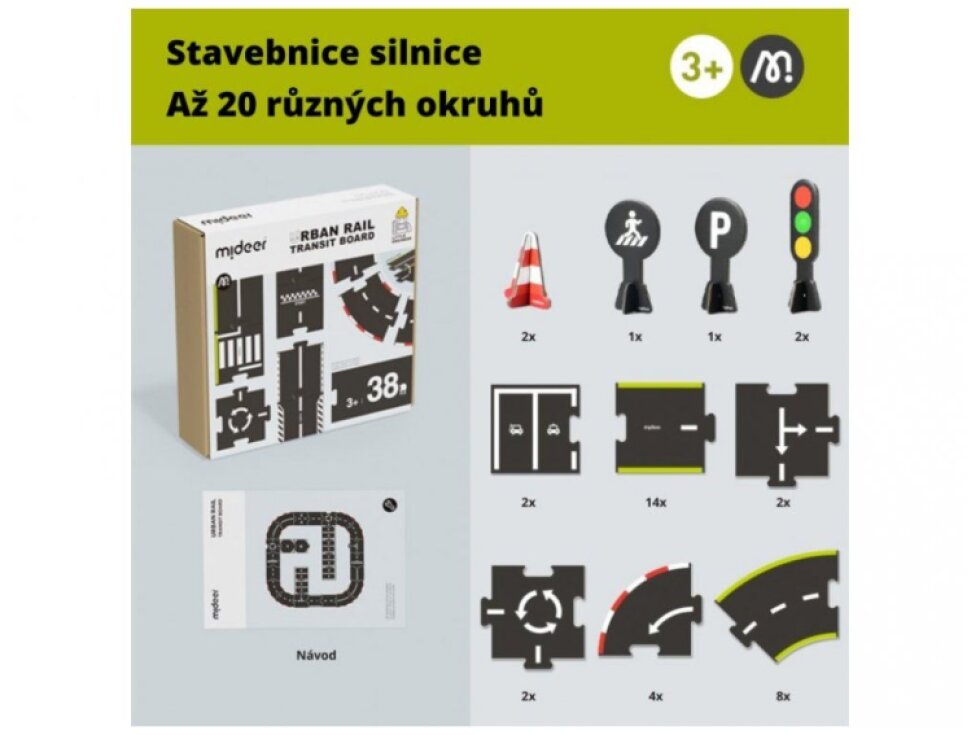 Závodní okruh puzzle 38 dílků