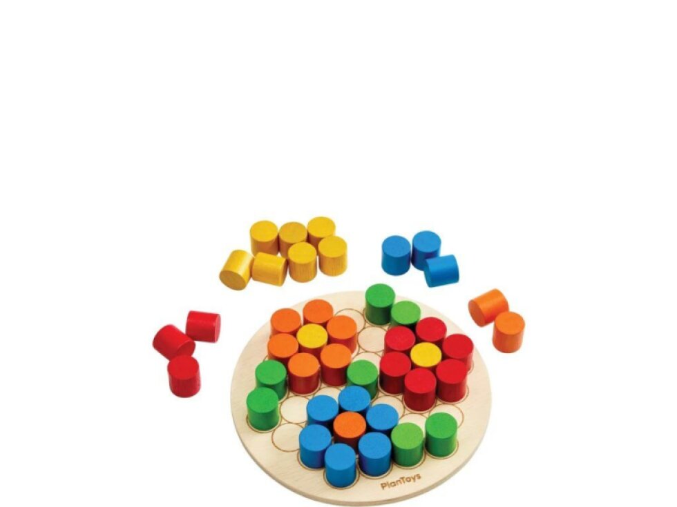 PlanToys Skládání podle předloh v boxu
