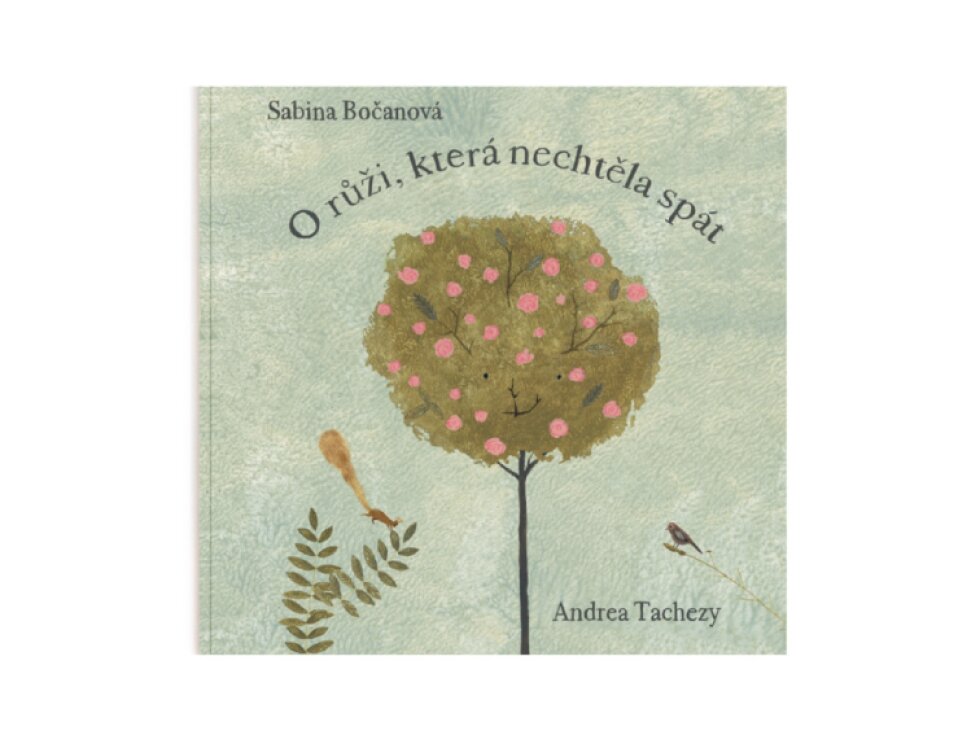 kniha - O růži, která nechtěla spát