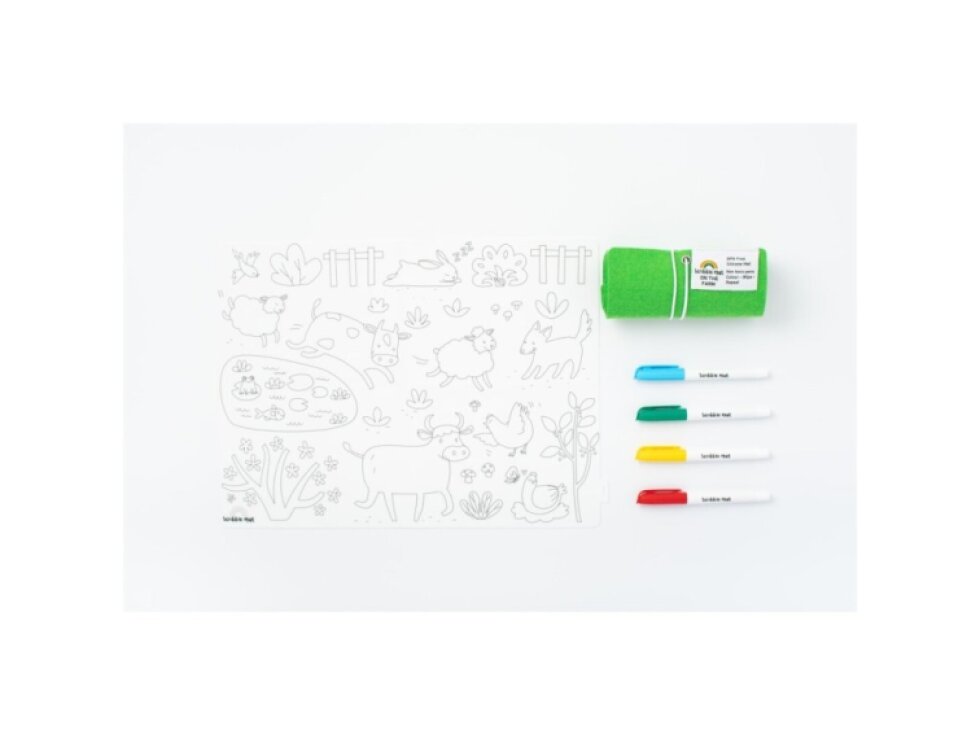 Silikonové omalovánky - Farma