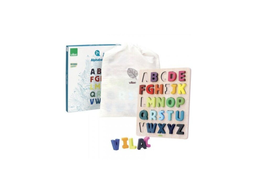 Vilac Vkládací puzzle abeceda