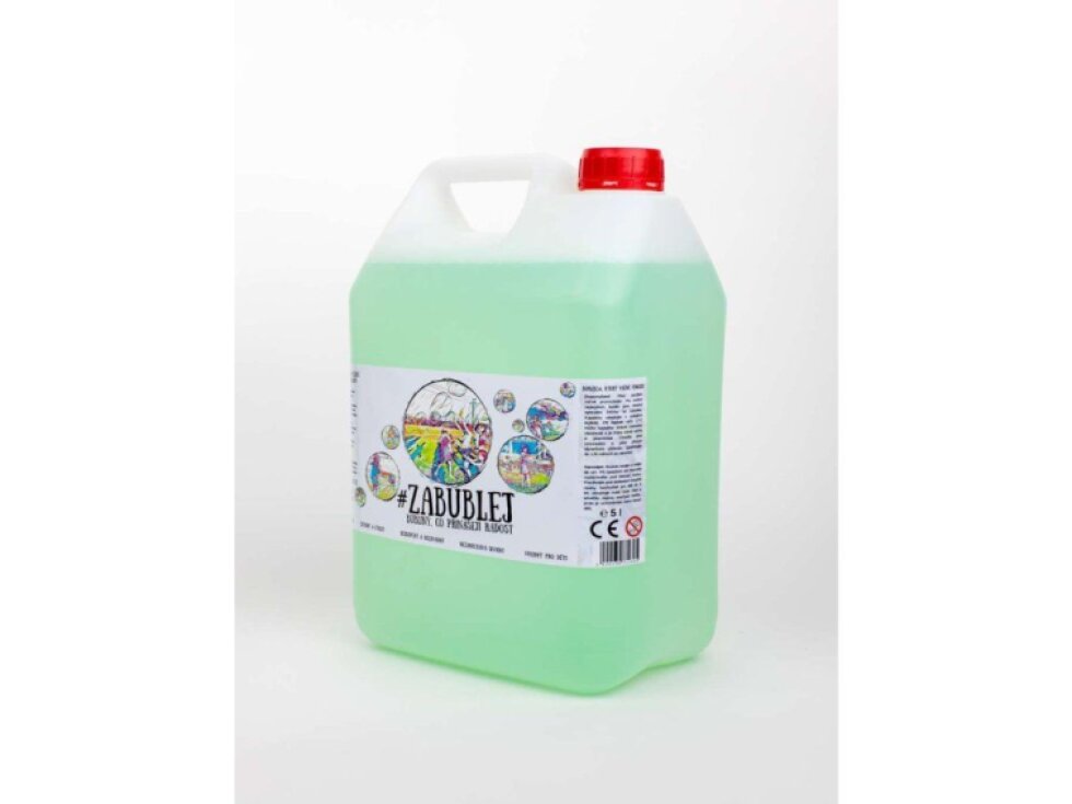 Bublifuk Zabublej (5 l) - Profesionální směs na velké bubliny – Rodinné balení