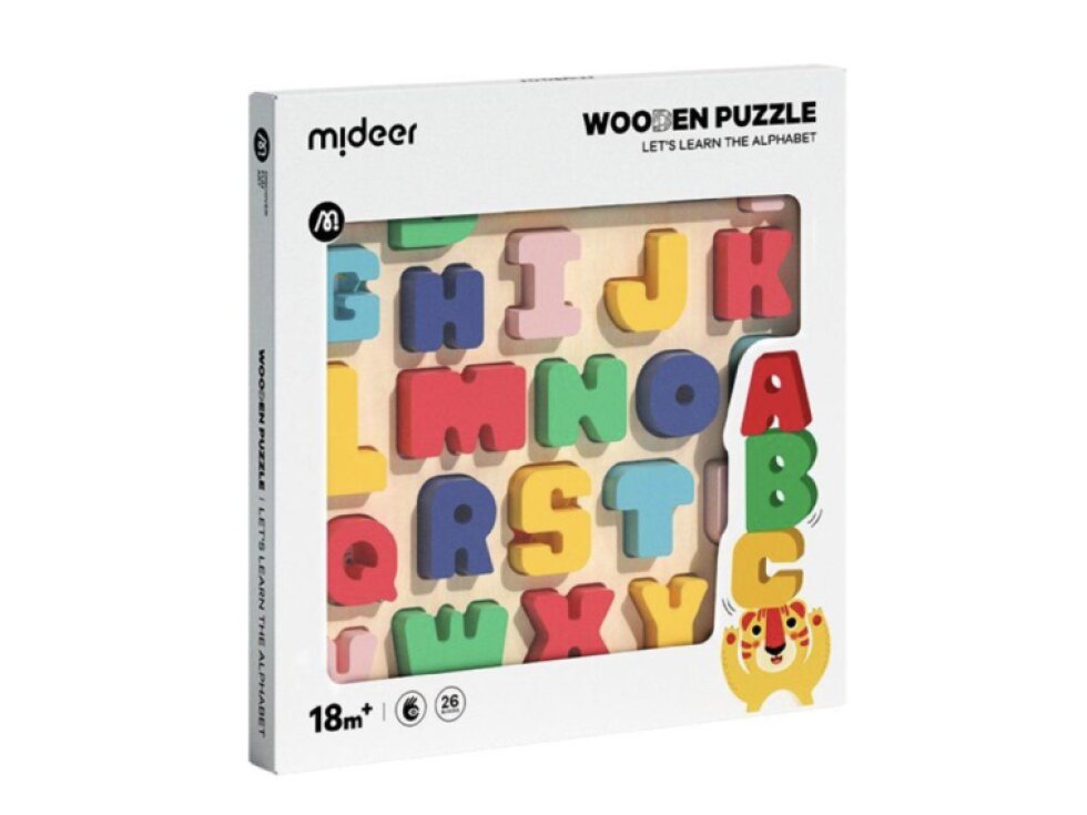 Vkládací puzzle Abeceda - 26 dílků