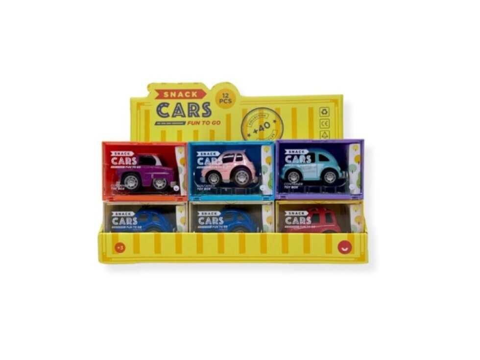 Autíčko s garáží – Snack Cars (edice 1)