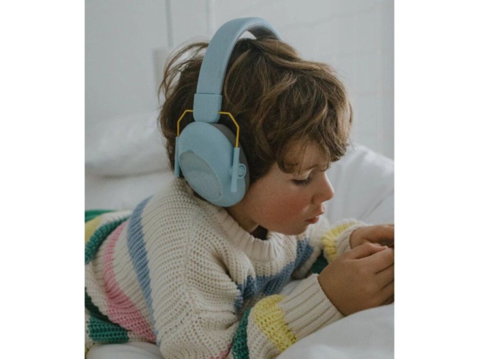 Protihluková sluchátka pro děti Kidywolf KIDYNOISE - blue