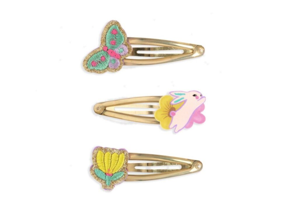 DJECO Sponky do vlasů Pensée