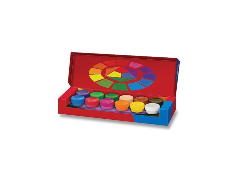 Faber-Castell Tempera - temperové barvy v kelímcích - 12 × 20 ml