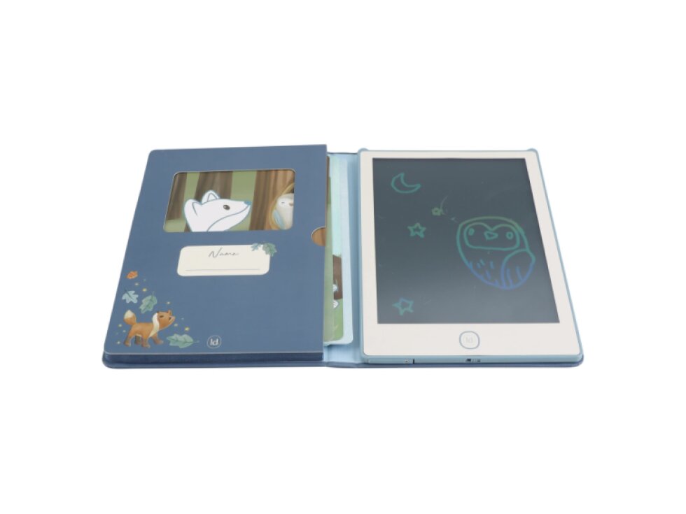 LITTLE DUTCH KRESLICÍ TABLET BLUE FOREST FRIENDS