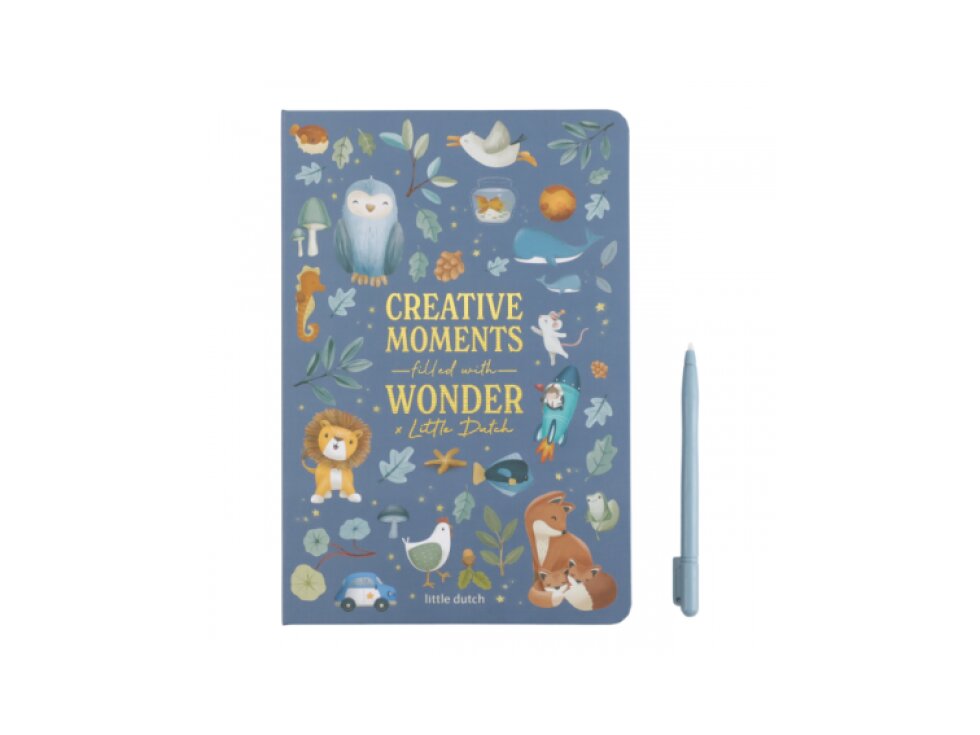 LITTLE DUTCH KRESLICÍ TABLET BLUE FOREST FRIENDS