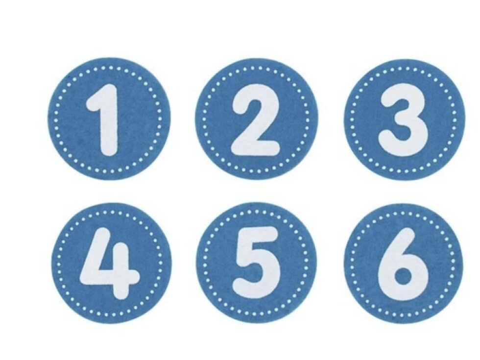 Narozeninová korunka - modrá