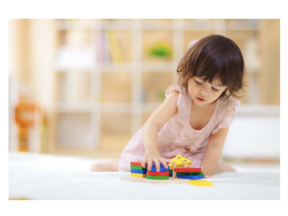 PlanToys Deska s geometrickými tvary