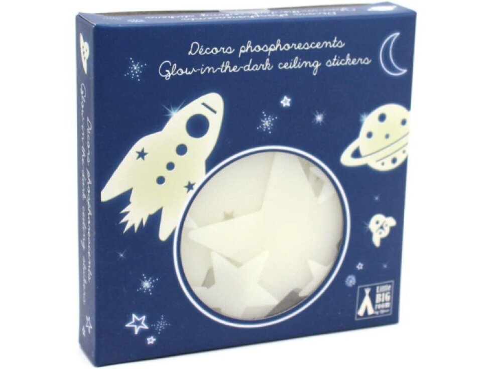DJECO svíticí samolepky na zeď