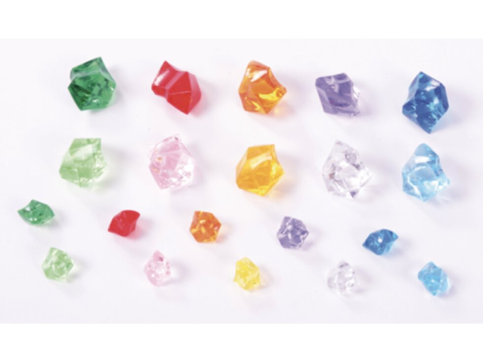 Akrylové diamanty – mix 500 g