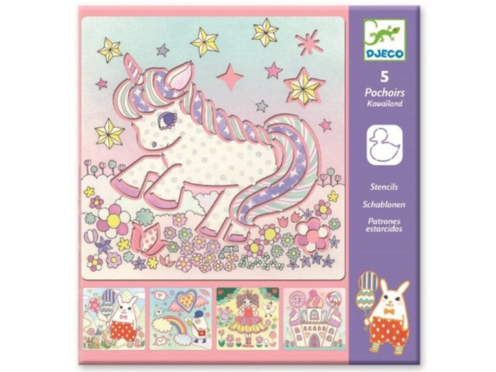 DJECO Šablony Kawaii Land