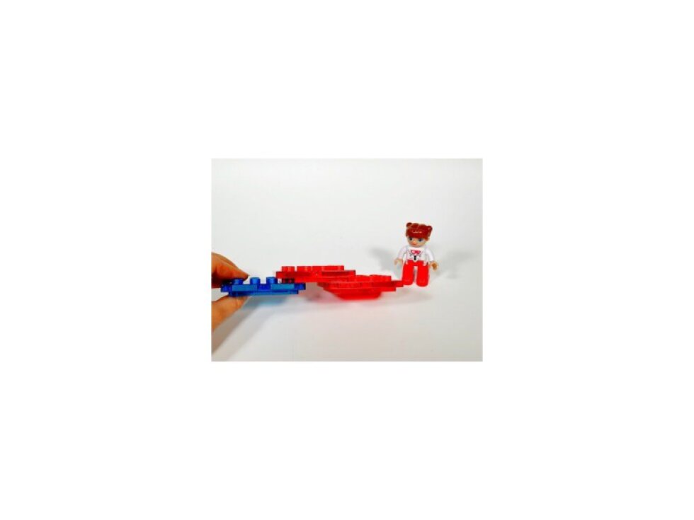 MAGPLUS Čtverce magnetické 7,5 x 7,5 cm na Lego Duplo, 18 ks
