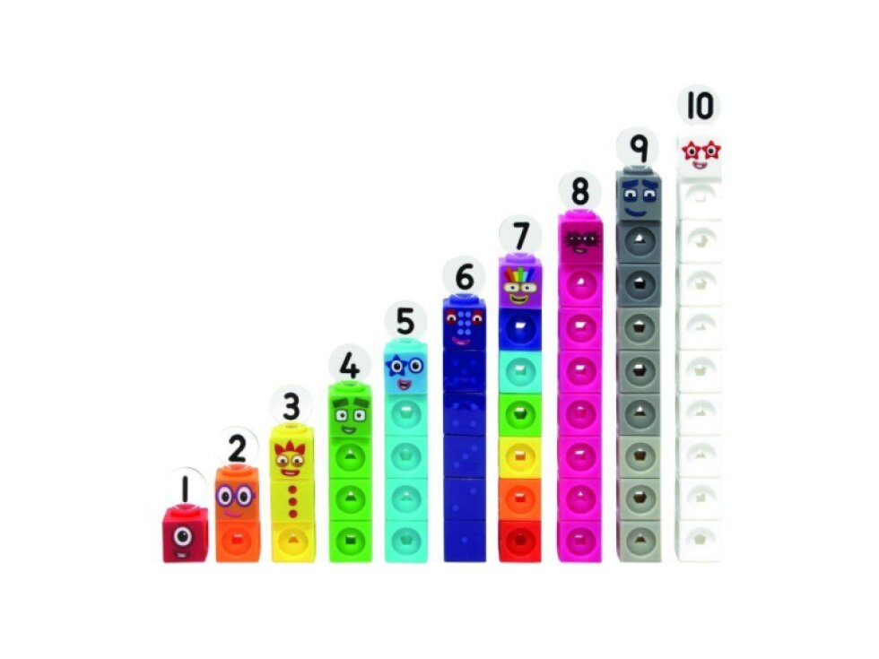 Learning Resources - Sada kostek MathLink® s číselnými bloky 1–10