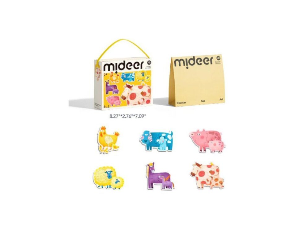 Moje první puzzle - Zvířátka z farmy - 22 dílků