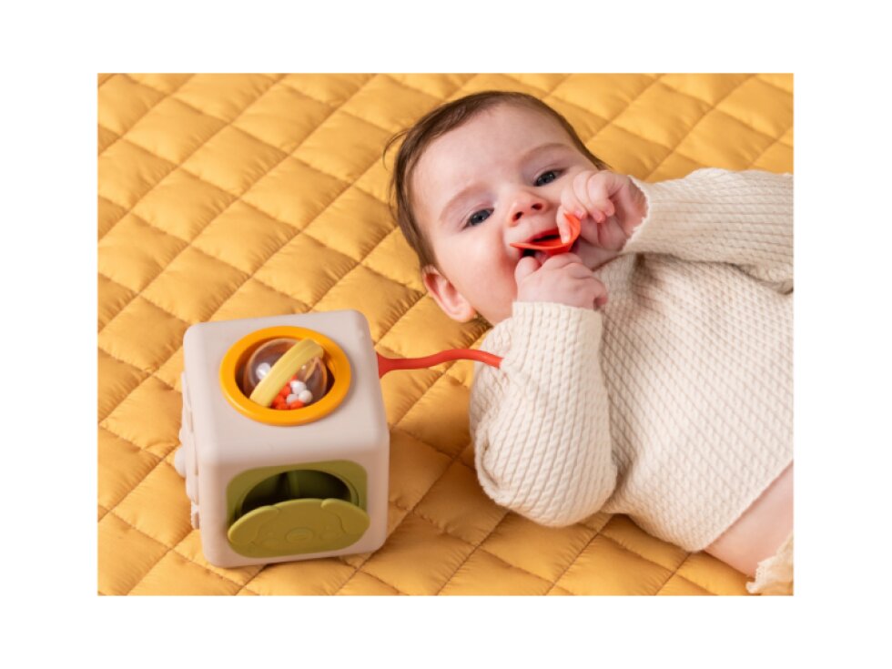 TAF TOYS KOSTKA S AKTIVITAMI PEEK & PLAY