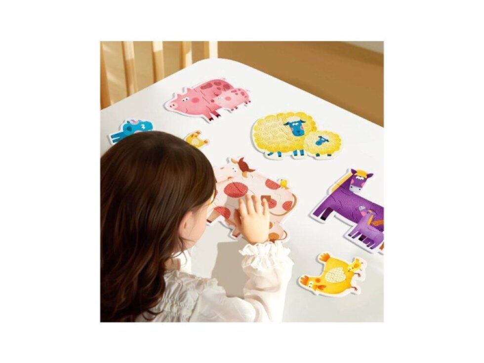 Moje první puzzle - Zvířátka z farmy - 22 dílků