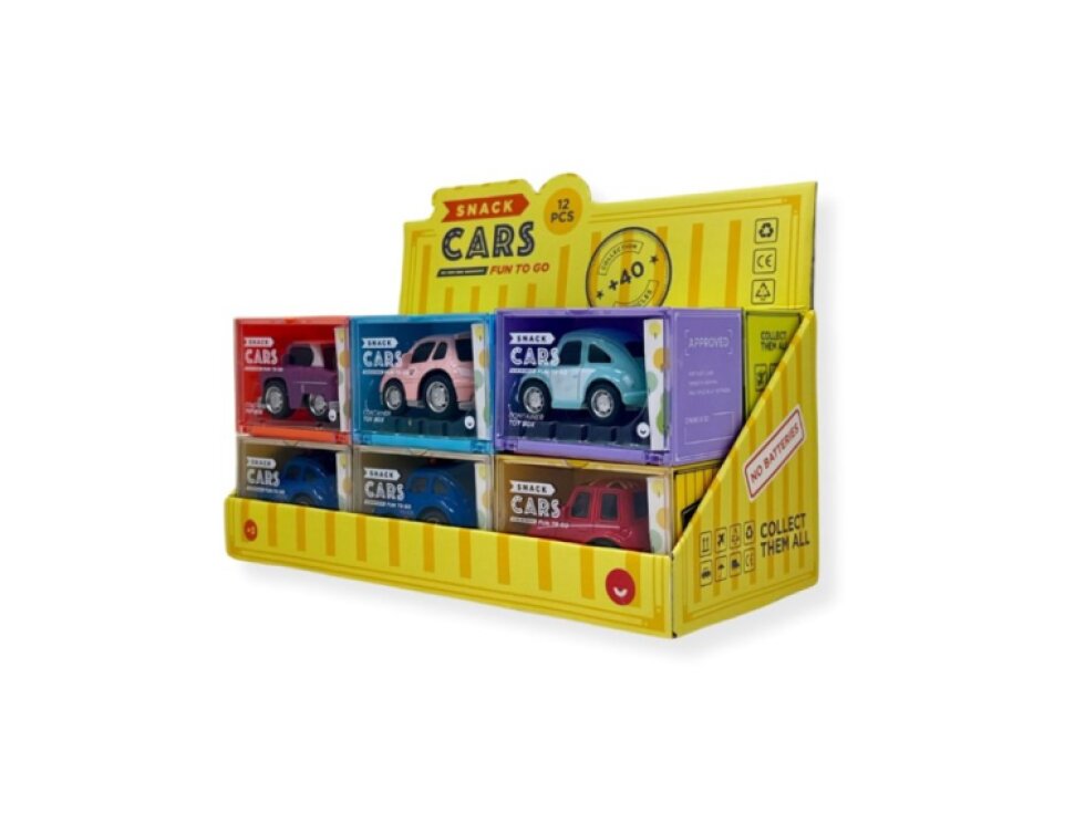 Autíčko s garáží – Snack Cars (edice 1)