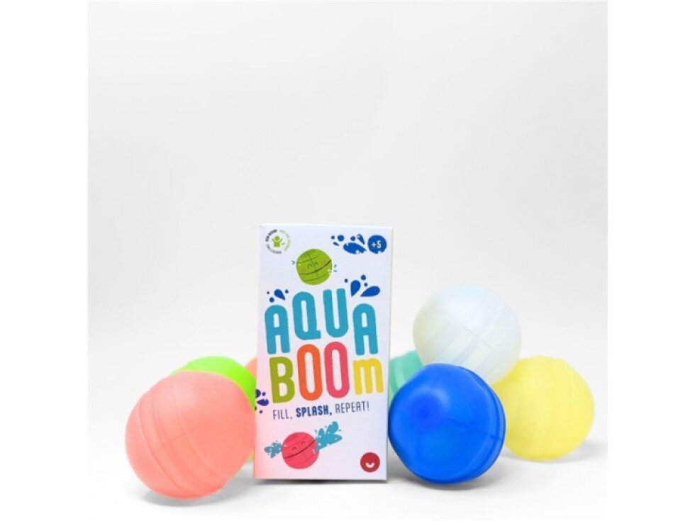 Aqua-Boom - Znovupoužitelné vodní bomby (7 ks)