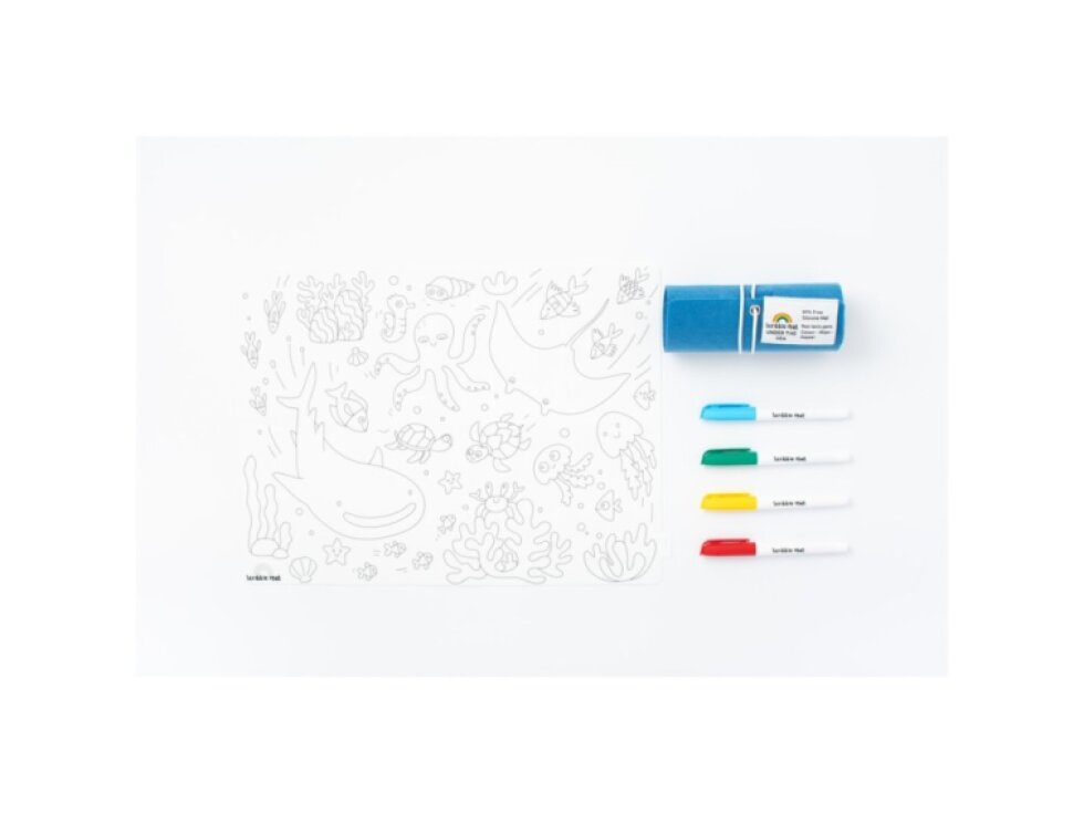 Silikonové omalovánky - Pod mořem