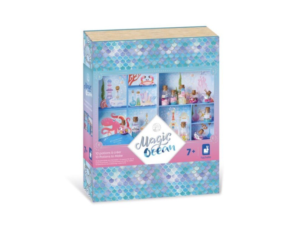 Janod Atelier Kreativní sada DIY Vyrob si sám Kouzelný elixír Magický oceán od 7 let