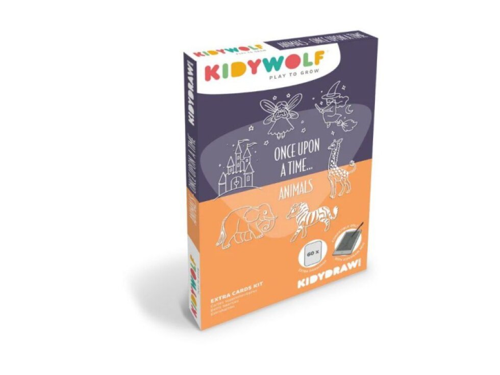 Doplňkové karty KIDYDRAW MINI - Bylo nebylo a zvířata