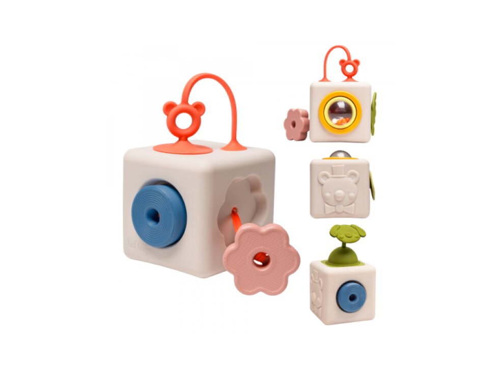 TAF TOYS KOSTKA S AKTIVITAMI PEEK & PLAY