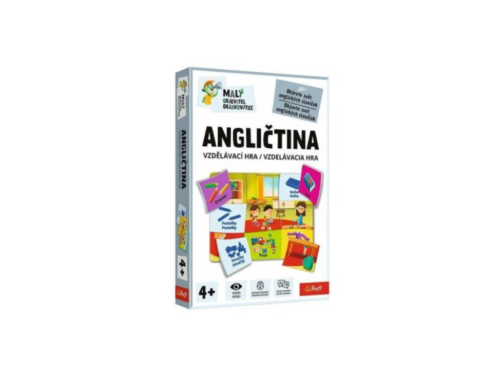 Malý objevitel Angličtina – vzdělávací společenská hra