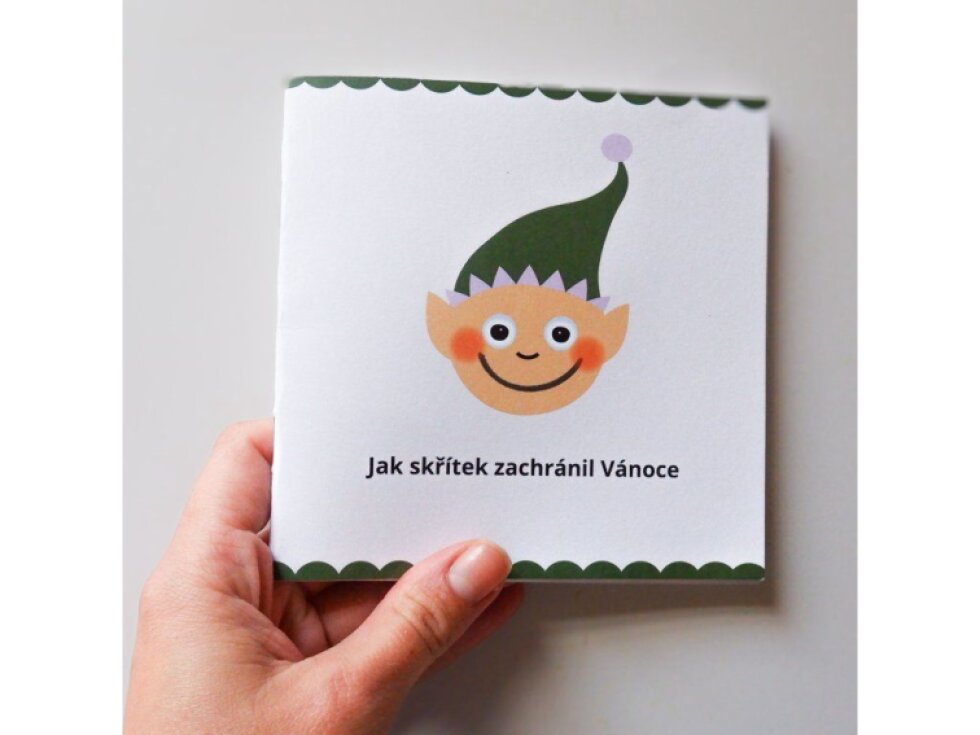 Knížka: Jak skřítek zachránil Vánoce