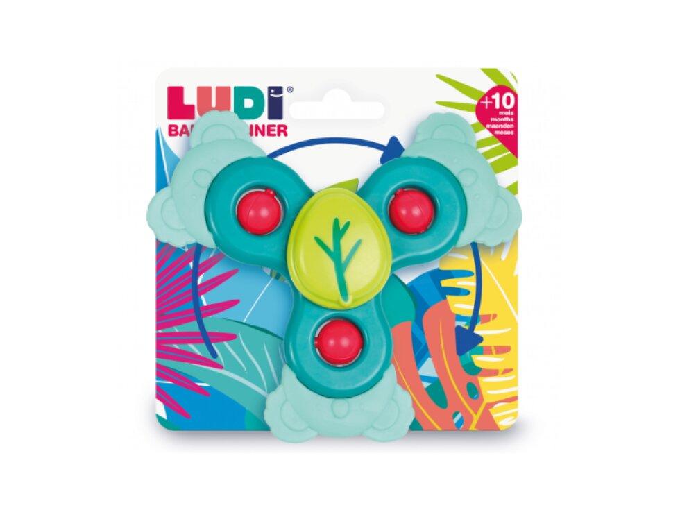 Ludi Baby spinner – fidget spinner pro nejmenší od 10 měsíců