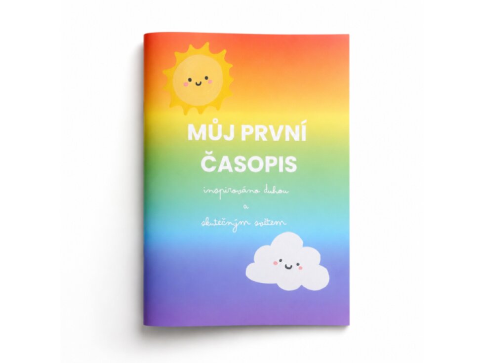 MŮJ PRVNÍ ČASOPIS – inspirováno duhou a skutečným světem (2–5 let)