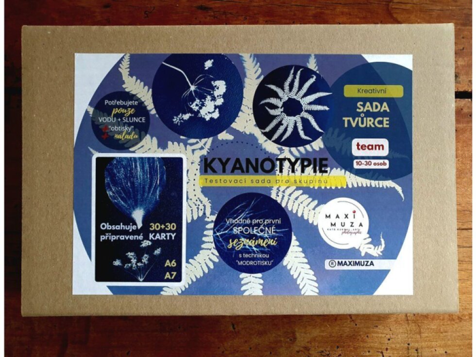 Sada tvůrce - KYANOTYPIE - TEAM