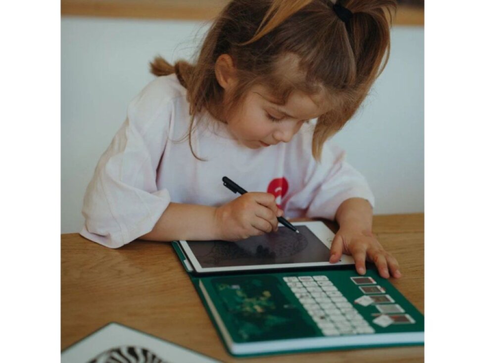 Kreslící tablet Kidydraw mini Kidywolf - Animals around the world