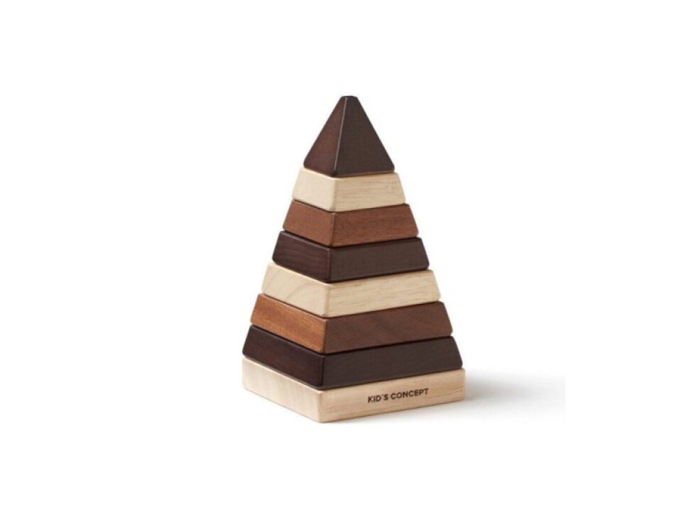 KIDS CONCEPT Pyramida dřevěná Neo