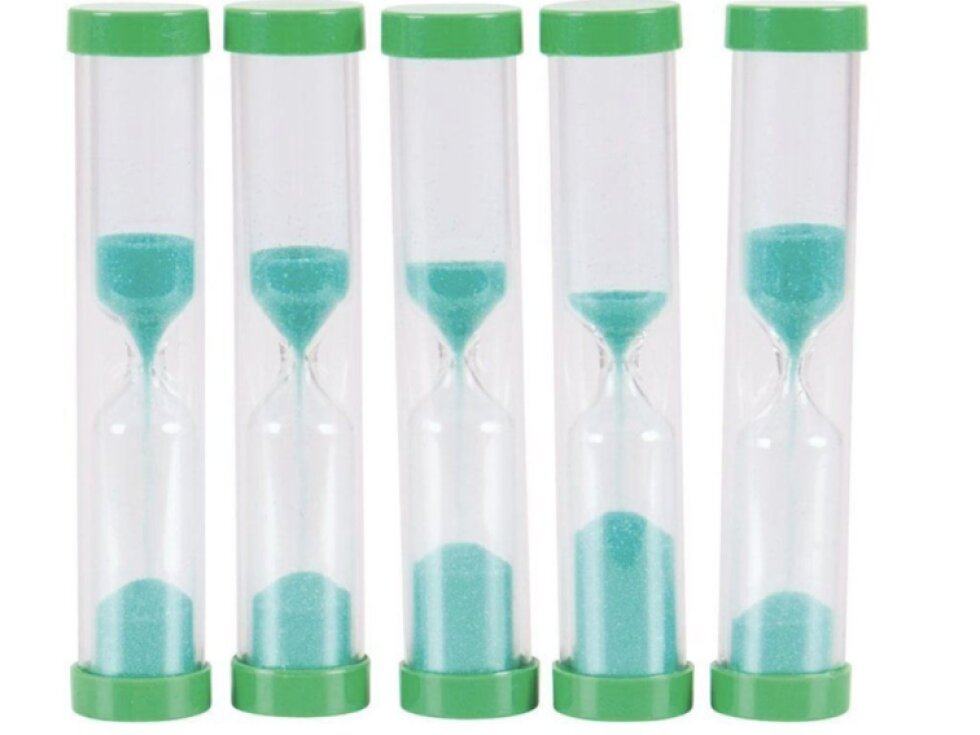 Bigjigs Toys Přesýpací hodiny 1 minuta 1 ks zelené