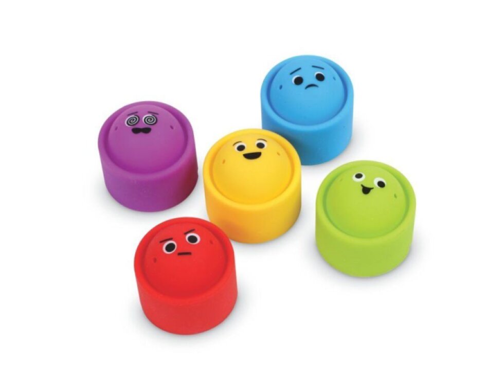 Learning Resources - Senzorická pomůcka Duha emocí (Fidget Poppers)