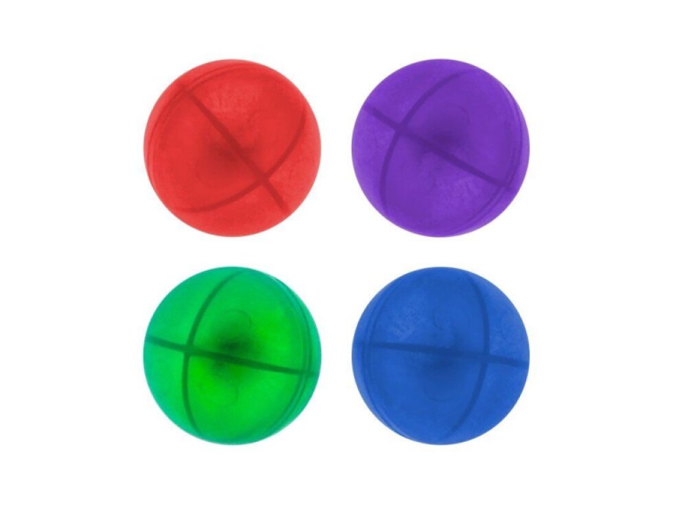 PicassoTiles - Svítící kuličky pro kuličkovou dráhu (4 ks)
