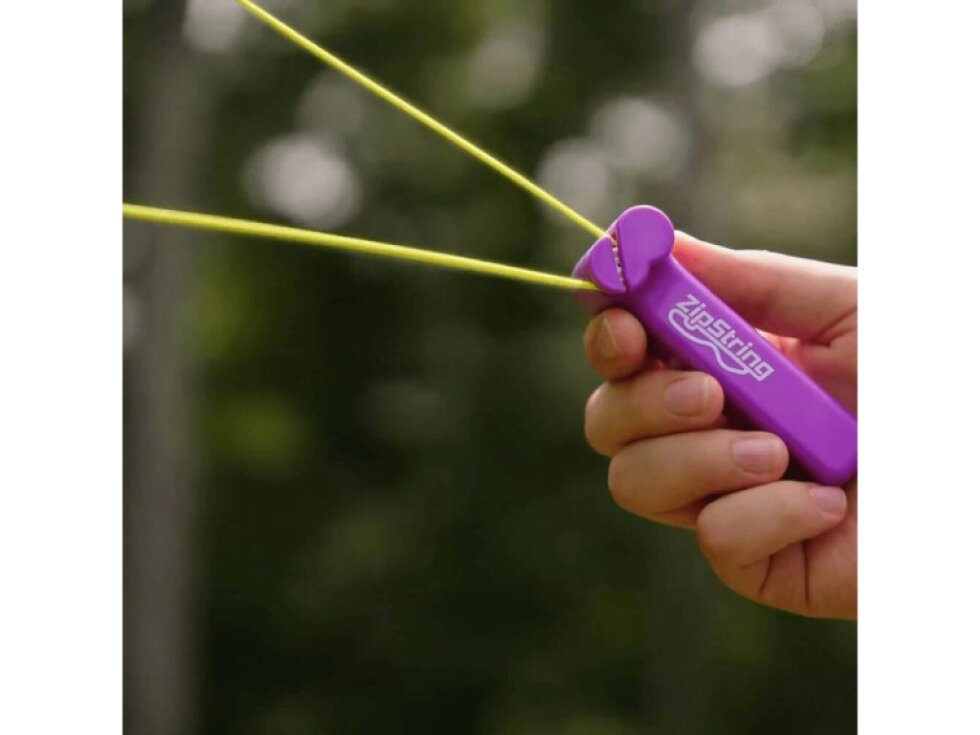 ZipString® Original - dokonalá patentovaná hračka pro nekonečné triky a zábavu, dobíjení přes USB-C, pro děti i dospělé, 3 velikosti provázků