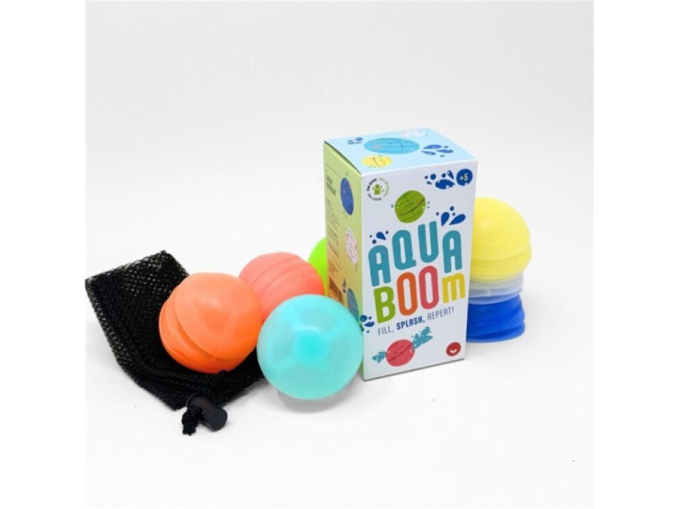 Aqua-Boom - Znovupoužitelné vodní bomby (7 ks)
