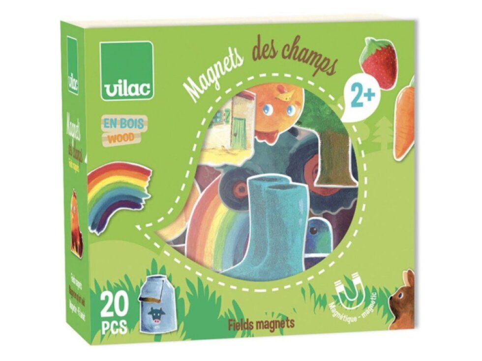 Vilac dřevěné magnety - Venkov