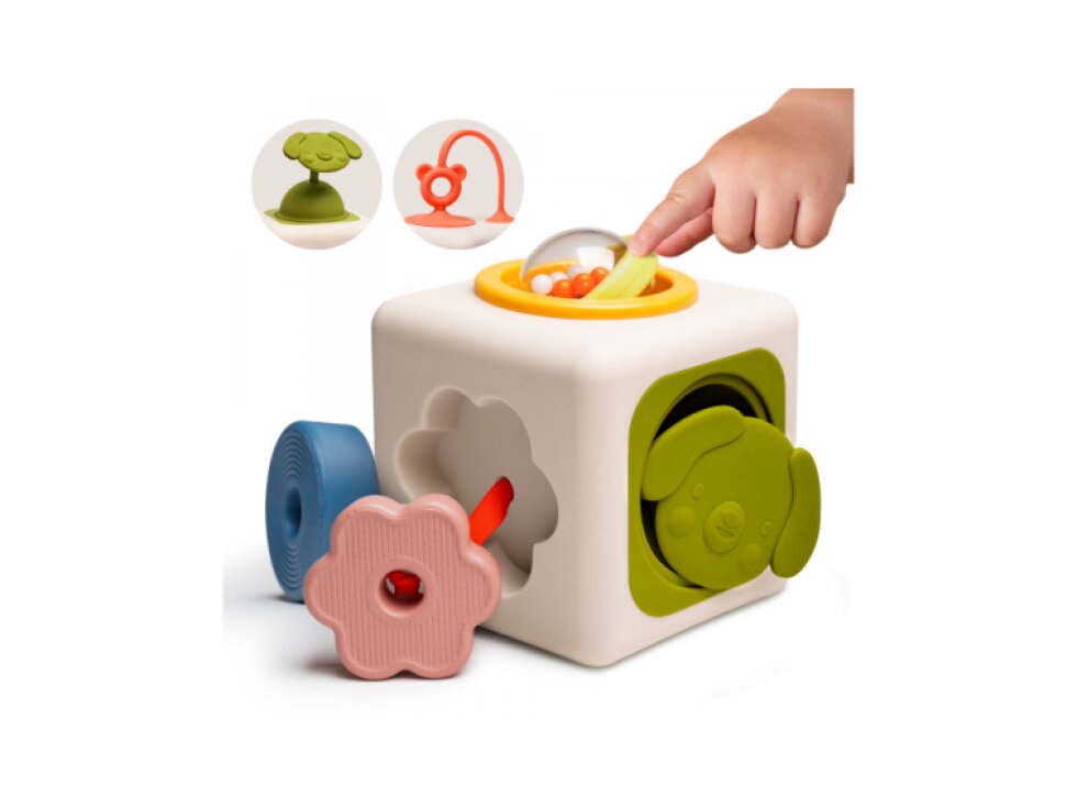 TAF TOYS KOSTKA S AKTIVITAMI PEEK & PLAY