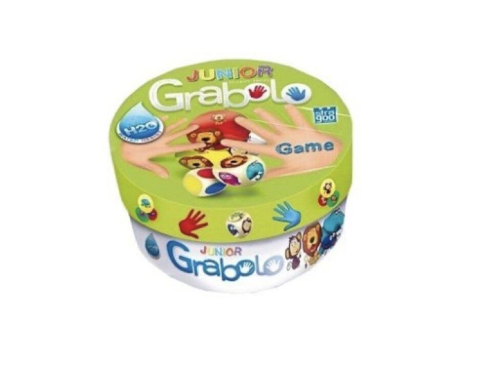 Grabolo junior společenská hra v plechové krabičce 9x9x5cm