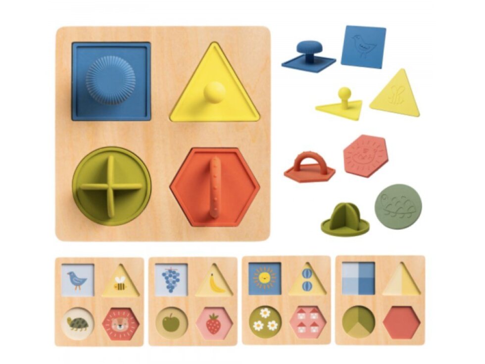 TAF TOYS PUZZLE VKLÁDACÍ TVARY PRO NEJMENŠÍ