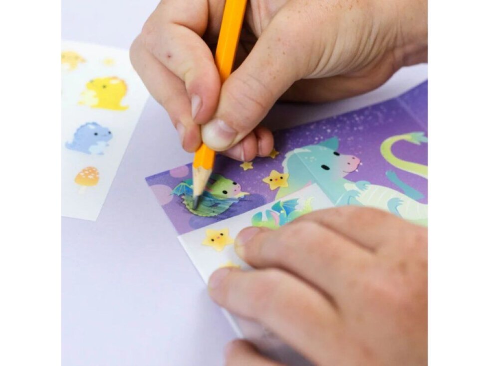 Kreativní sada Tiger Tribe Mini Transfer Magic - Enchanted Creatures