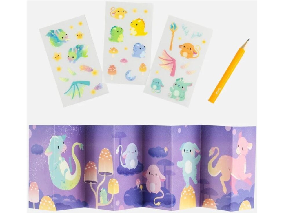 Kreativní sada Tiger Tribe Mini Transfer Magic - Enchanted Creatures